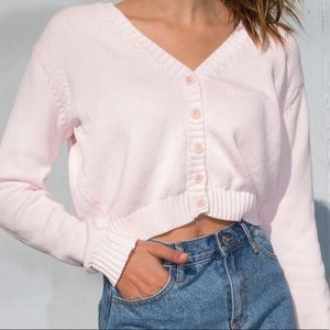 Brandy Melville Billie Sweater pink new with tags